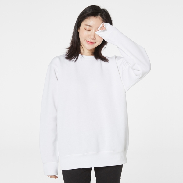 [글리머] 드라이 기모 맨투맨 (00346-AFC) [단체맨투맨 주문제작]