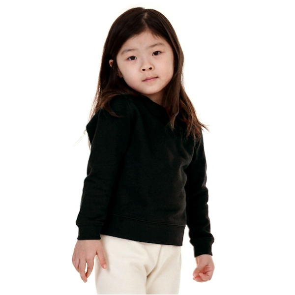 [프린트스타] 베이직 키즈 맨투맨 (00219-MLC) [아동단체티 주문제작]