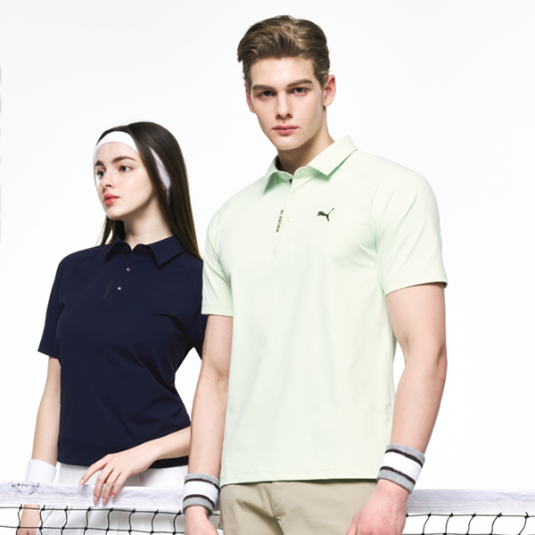 [PUMA] 반팔 카라티셔츠 (5286) [단체폴로티 단체카라티 주문제작]