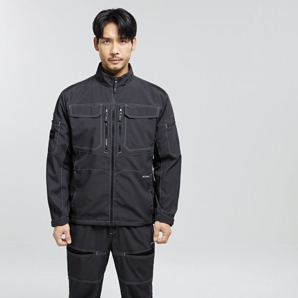 [K2 Safety] 메쉬 원단 자켓 & 사계절 작업복 팬츠 (JK-A5102, PT-A5302) [작업복 근무복 회사단체복 현장유니폼]