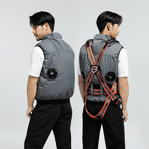 [K2 Safety] 에어윈드 베스트 벨트형 (AIR_WIND_FLOW_SYSTEM_VEST1) [작업복 근무복 회사단체복 현장유니폼]