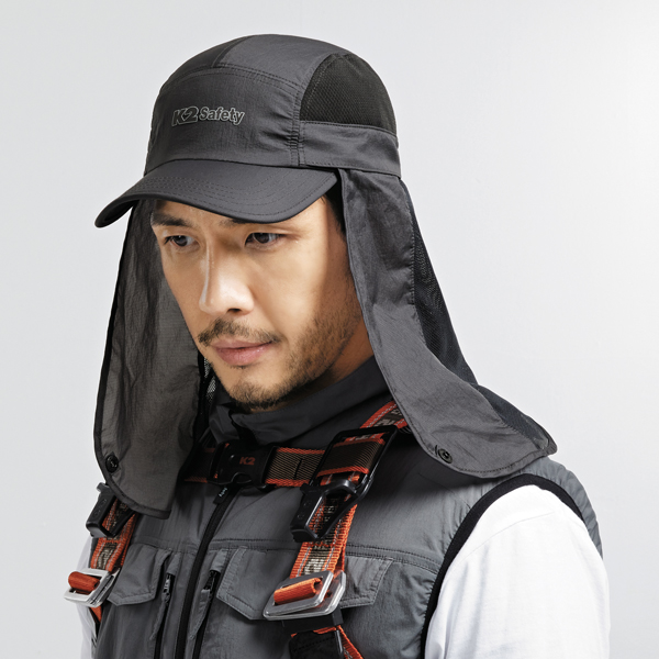 [K2 Safety] 카일 차양 캡모자 (IUS25913)  [단체모자 주문제작]