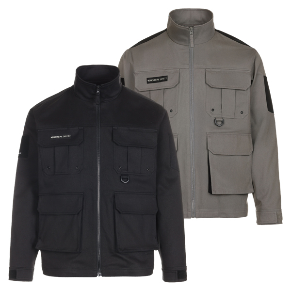 [Eider Safety] 코듀라 스판 작업복 자켓 (JK-A2521, A2522) [작업복 근무복 회사단체복 현장유니폼]