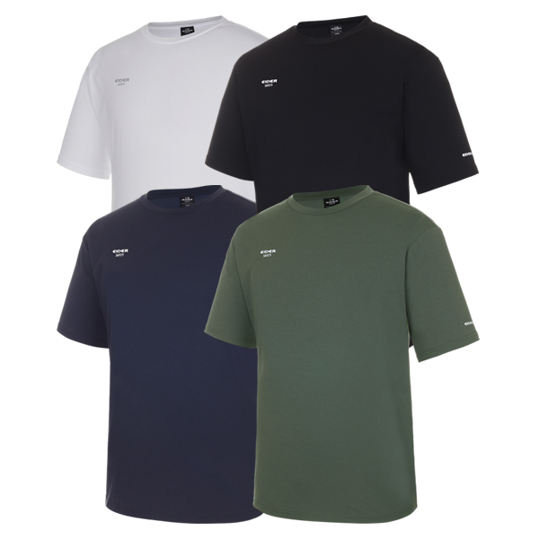 [Eider Safety] 소로나 에어홀 오버핏 라운드반팔 (TS-S2508~S25211) [작업복 근무복 회사단체복 현장유니폼]