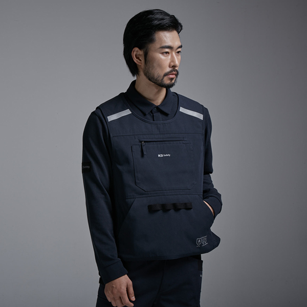 [K2 Safety] 난연 조끼 (VE-A5603) [작업복 근무복 회사단체복 현장유니폼]