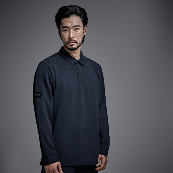 [K2 Safety] 난연 긴팔 카라티셔츠 (TS-A5201) [작업복 근무복 회사단체복 현장유니폼]