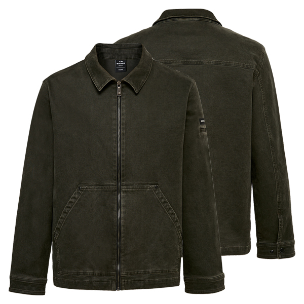 [Eider Safety] 워싱 스판 카라 자켓 (JK-A2527) [작업복 근무복 회사단체복 현장유니폼]