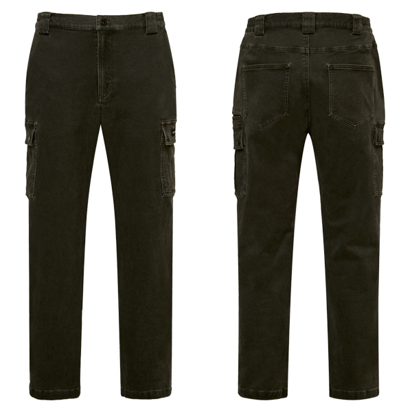 [Eider Safety] 워싱 스판 카고팬츠 (PT-A2573) [작업복 근무복 회사단체복 현장유니폼]