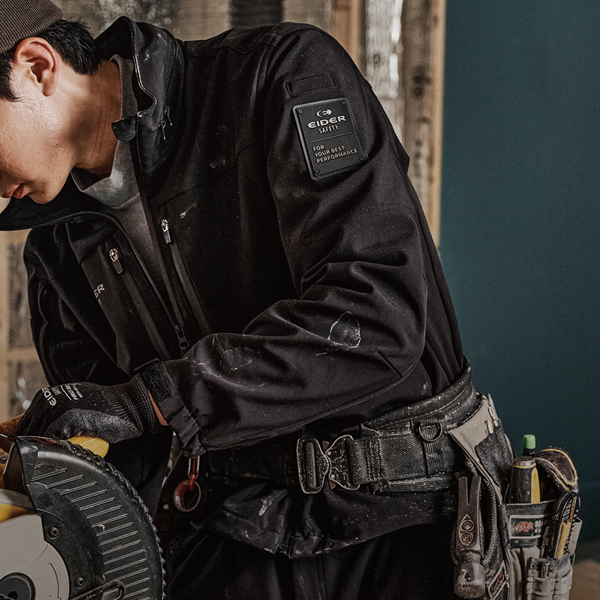 [Eider Safety] 에어로쉴드 소프트쉘 워크셋업 (HMA25128, HMA25374) [작업복 근무복 회사단체복 현장유니폼]