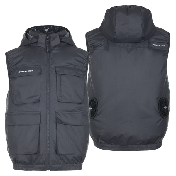 [Eider Safety] 에어로쿨링 베스트1 (HMS25642) [작업복 근무복 회사단체복 현장유니폼]