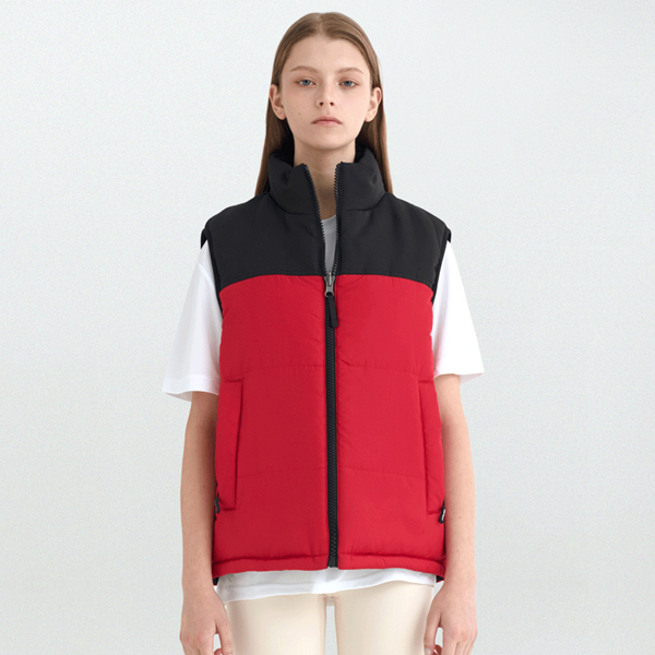 듀스포 리버시블 패딩조끼 (DK-W680) [단체조끼 이벤트 행사 주문제작]