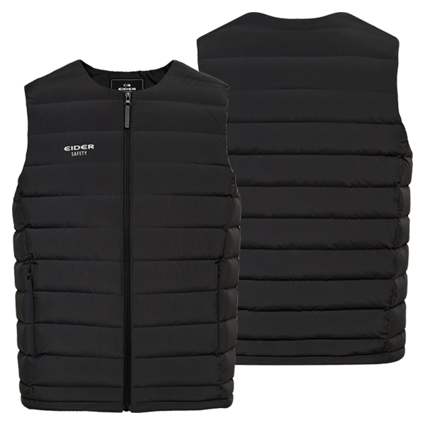 [Eider Safety] 라이트 다운 발열베스트 [작업복 근무복 회사단체복 현장유니폼]