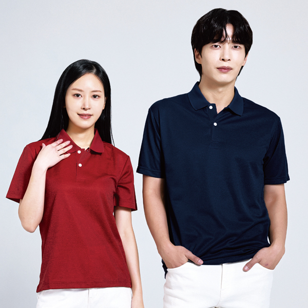 카치온 솔리드 반팔 [단체폴로티 단체카라티 주문제작]