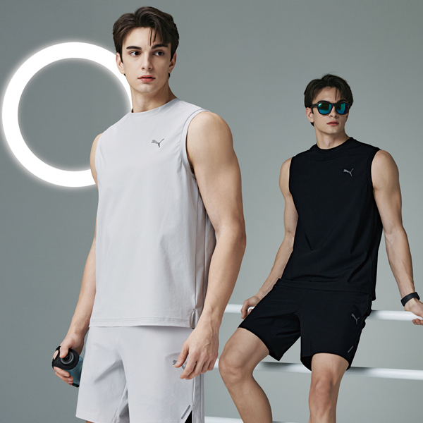 [PUMA] 슬리브리스 티셔츠 (6234) [단체티 주문제작]