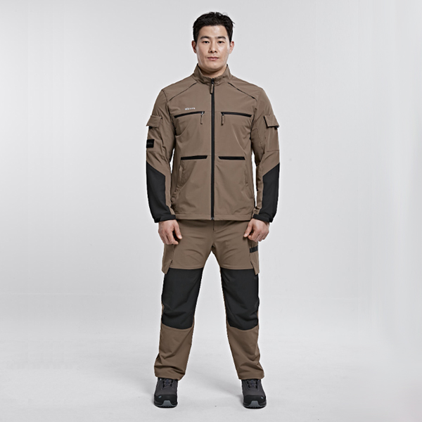 [K2 Safety] 메쉬 통기 멀티포켓 자켓 & 듀라론 카고 워크팬츠 (JK-A6102, PT-A6302) [작업복 근무복 회사단체복 현장유니폼]