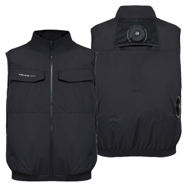 [Eider Safety] 에어로쿨링 펠티어 베스트 (HMS26655) [작업복 근무복 회사단체복 현장유니폼]