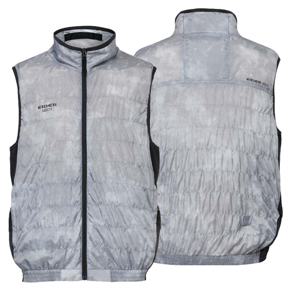 [Eider Safety] 에어로쿨링 퀼팅 베스트 (HMS26654) [작업복 근무복 회사단체복 현장유니폼]
