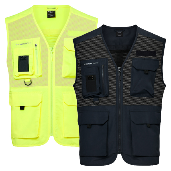 [Eider Safety] 바디캠 베스트 (VE-S2642, S2643) [작업복 근무복 회사단체복 현장유니폼]