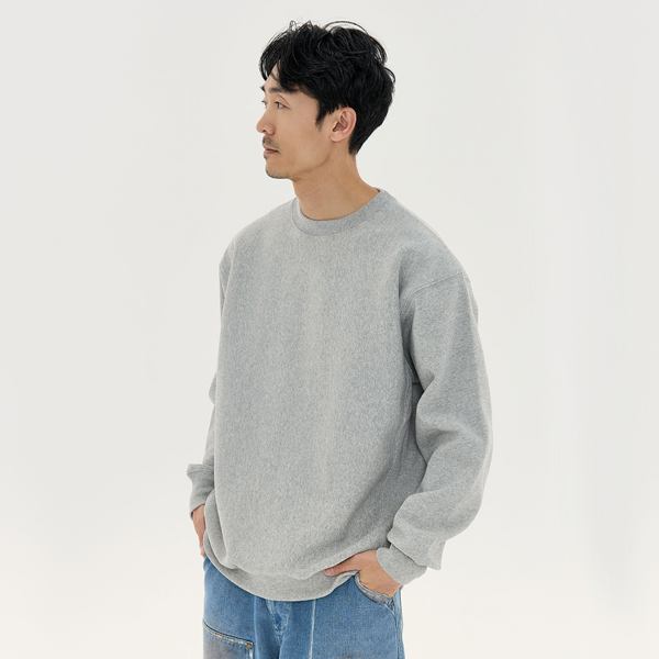 [United_Athle] 슈퍼 헤비웨이트 쮸리 기모 맨투맨 (55764-01) [단체맨투맨 단체티 주문제작]