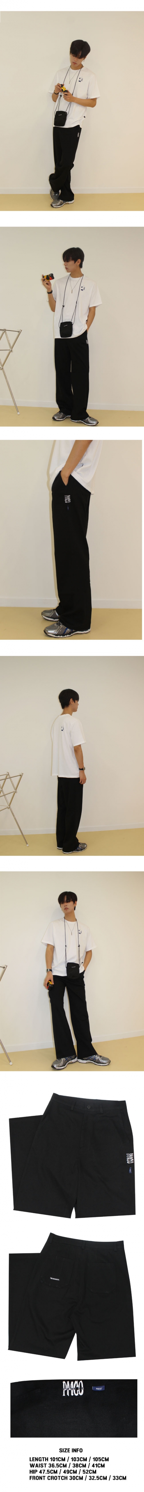 PMCOMBINE P.K PANTS_BLACK