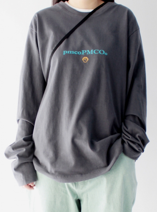 PMCO CHARACTER LONGSLEEVE_CHARCOAL