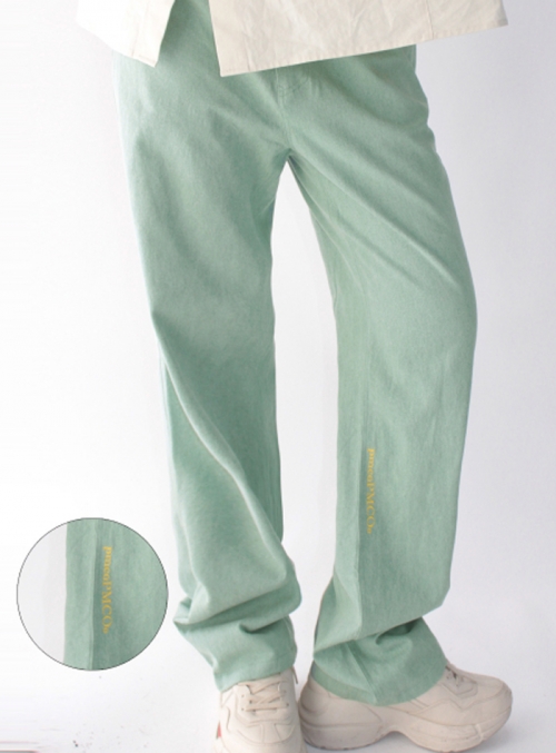 PIGMENT DENIM PANTS (LIGHT GREEN)