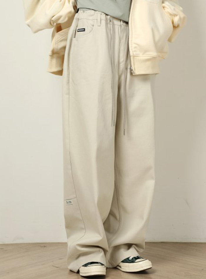 PMCO STOPPER COTTON PANTS (IVORY)