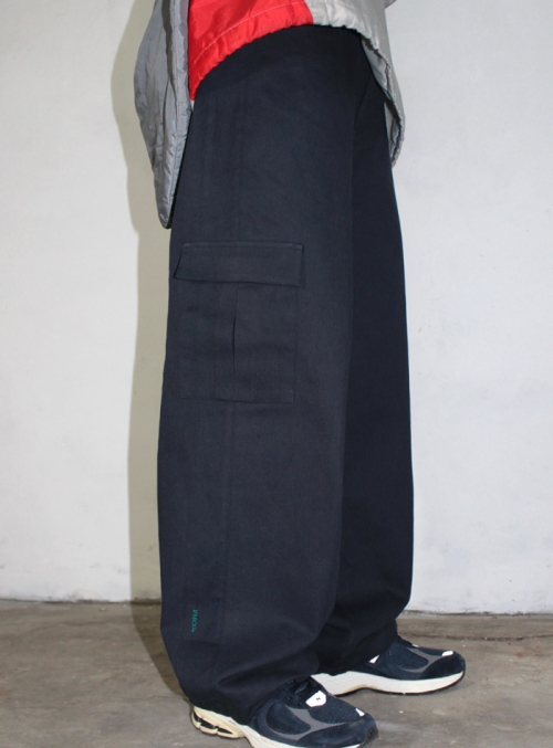 DIVIDE CARGO PANTS (NAVY)