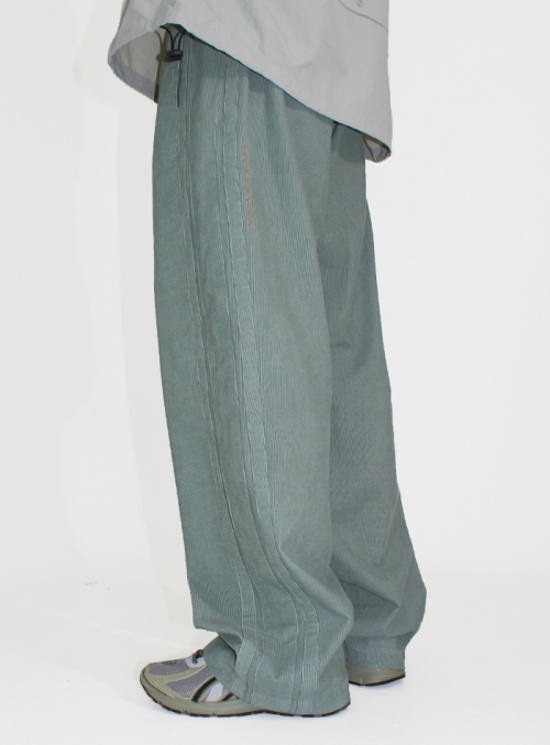 CORDUROY LINE PANTS (GREEN)