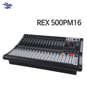 파워드 믹서 REX 500PM16 (16채널)