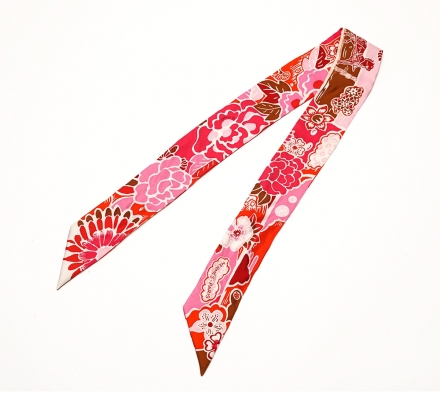 실크 트윌리 스카프