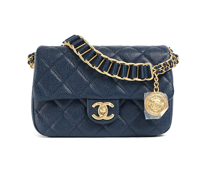 메달리온 스몰 플랩백 AS2528 / 미사용