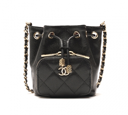 22B 비지니스 어피니티 체인 미니 버킷백 AP2913