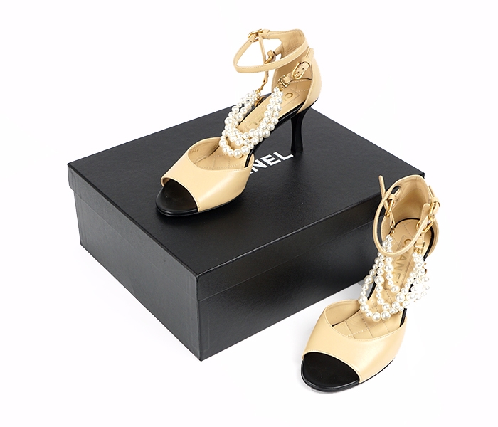 공방컬렉션 펄 스트랩 샌들 / 미사용