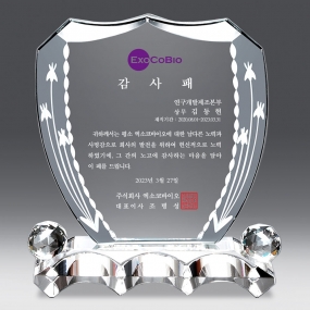 크리스탈상패-838