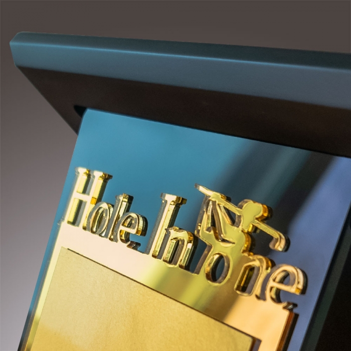 블랙순금골프상패-013