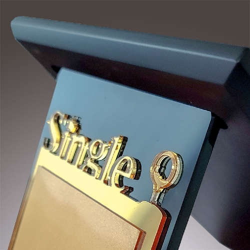 블랙순금골프상패-014