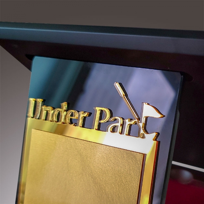 블랙순금골프상패-015