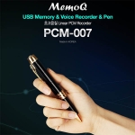 PCM-007(2GB)볼펜녹음기 강의회의 인터뷰 대화녹음 중요한계약 증거자료