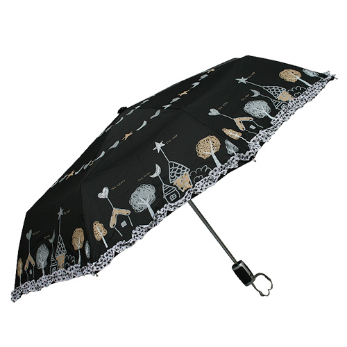머루 3단 별밤 전자동 우산