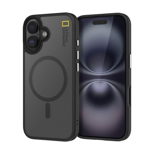 내셔널지오그래픽 아이폰16 프로 프로맥스 플러스 맥세이프 매트 클리어 케이스