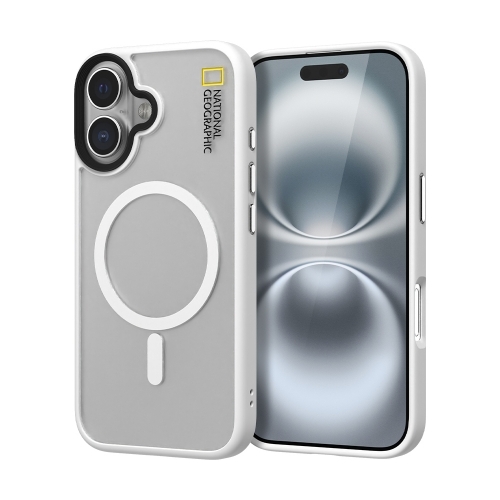 내셔널지오그래픽 아이폰16 프로 프로맥스 플러스 맥세이프 매트 클리어 케이스