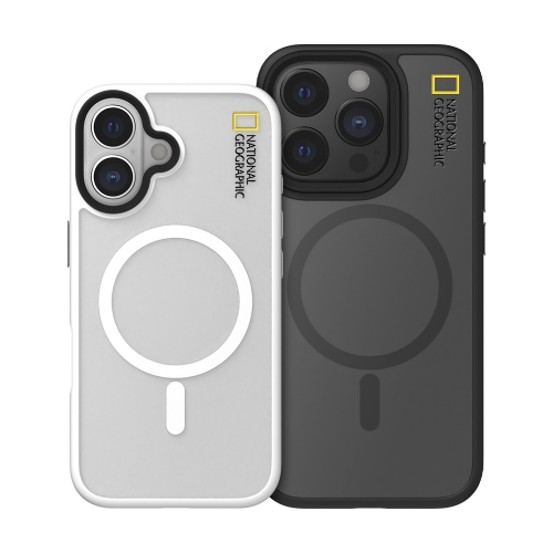 내셔널지오그래픽 아이폰16 프로 프로맥스 플러스 맥세이프 매트 클리어 케이스