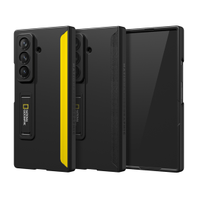 내셔널지오그래픽 갤럭시Z폴드7 마그네틱 힌지 커버 슬림 스탠드 케이스