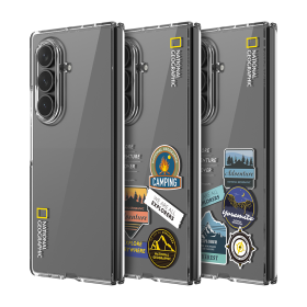 내셔널지오그래픽 갤럭시Z폴드7 크리스탈 슬림핏 케이스