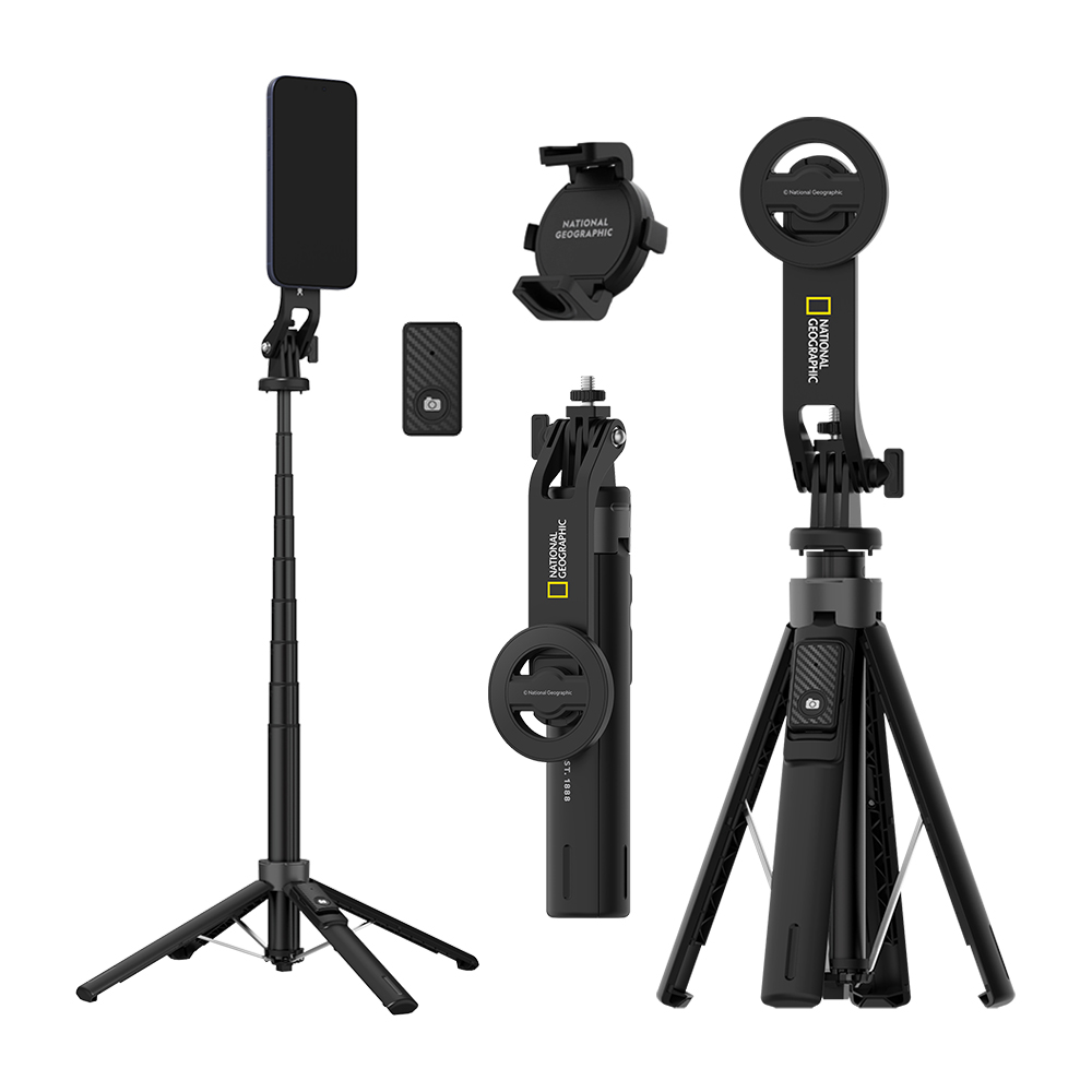 내셔널지오그래픽 맥세이프 셀피스틱 삼각대(135cm)