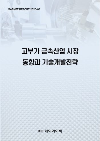 고부가 금속산업 시장 동향과 기술개발전략