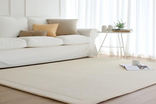 메모리폼 러그 사각(200*150)-아이보리