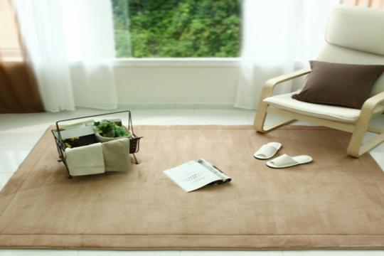 메모리폼 러그 사각(200*150)-브라운