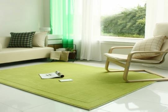 메모리폼 러그 사각(200*150)-그린